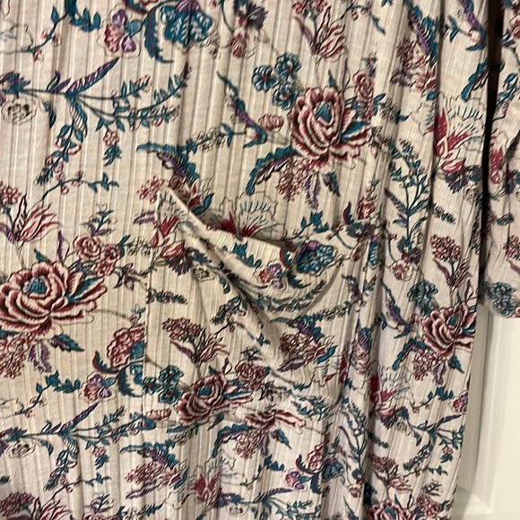 Lularoe Floral XL Sarah Duster Cardigan - Picture 10 of 10